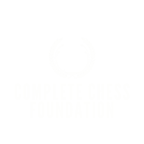 Complete Chess Foundation White Logo